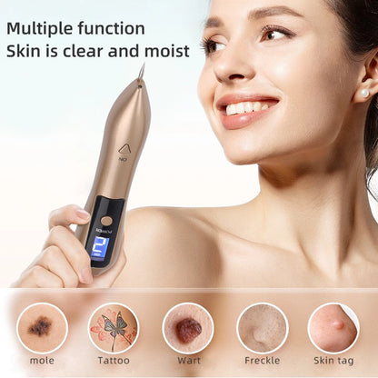 Laser Plasma Pen 9 Levels Freckle Remove Pen Wart Remover Tattoo Remover Instruments Skin Tag Removal Spot Beauty Care Tool