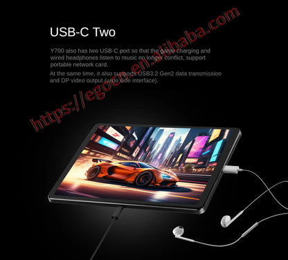 CN ROM 2025 Lenovo tablet LEGION Y700 3rd Snapdragon 8 Gen 3 8.8-inch LCD Screen 2.5K 6550mAh 2560*1600 165Hz 68W Fast Charging