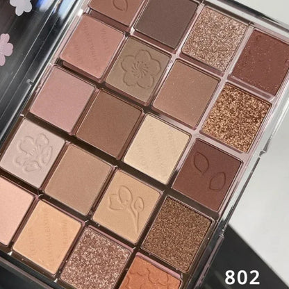 20 Colors Eyeshadow Palette Matte Makeup Products Women Cosmetics Korean New Beauty Health Long Lasting Eye Shadow Pallet