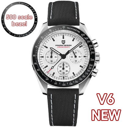 PAGANI DESIGN 2025 New Tribute to CK2998 Moon Watch Men Luxury Quartz Watches For Men AR Sapphire crystal Sport Chronograph Man