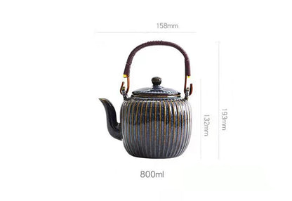 Puer Tea Pots 800ml Exquisite Chinese Ceramic Teapot Pot for Tea Cup Set Gaiwan Samovar Teapots Water Kettle Teeware Teware Mug