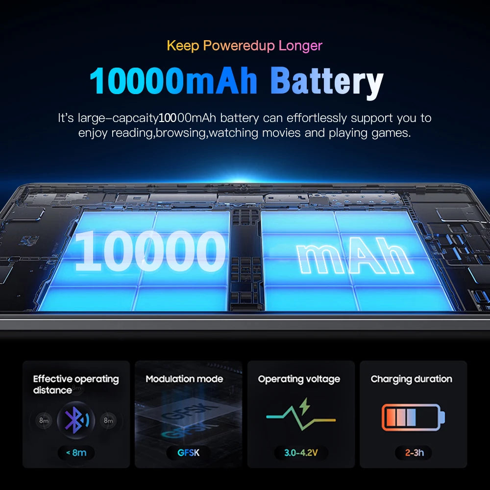 2025 Original 8 inch Pad Tab 14 Android 12 Tablet PC 16GB Ram 1TB Rom Dual SIM 10 Core Dimensity 9000 WPS GPS Bluetooth 10000mAh