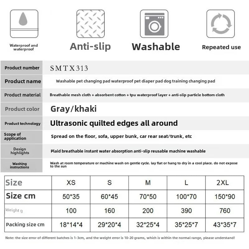 Waterproof Pet Dog Bed Blanket Mat Dog Sofa Couch Slipcover Pet Pad with Neck Pillow Washable Cat Calming Nest for Travel Home