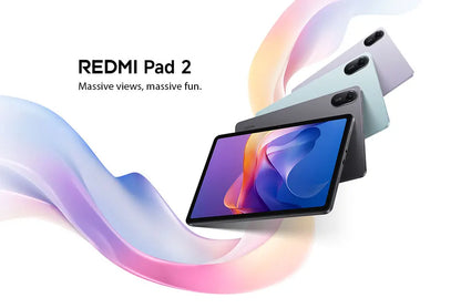 Xiaomi Redmi Pad 2 Global version 2.5K crystal-clear display Advanced Helio G100-Ultra 11" 18W fast charging 9000mAh battery