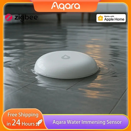 New Aqara Water Immersing Sensor E1 Zigbee Soaking Sensor Flood Water Leak Detector Home Remote Security for Mi Home Homekit APP