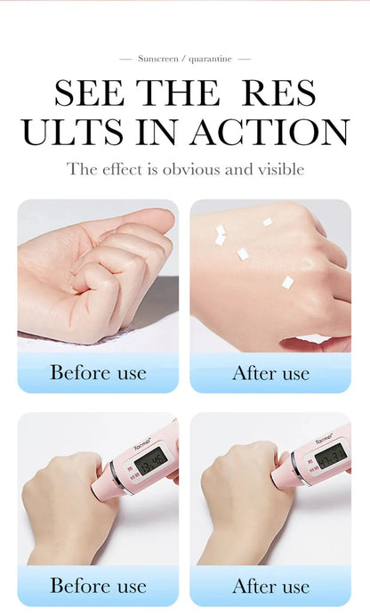 SPF50+ Makeup Primer Moisturizing Isolation Cream Invisible Pores Facial Base Brighten Correcting Skin Tone Refreshing Cosmetics