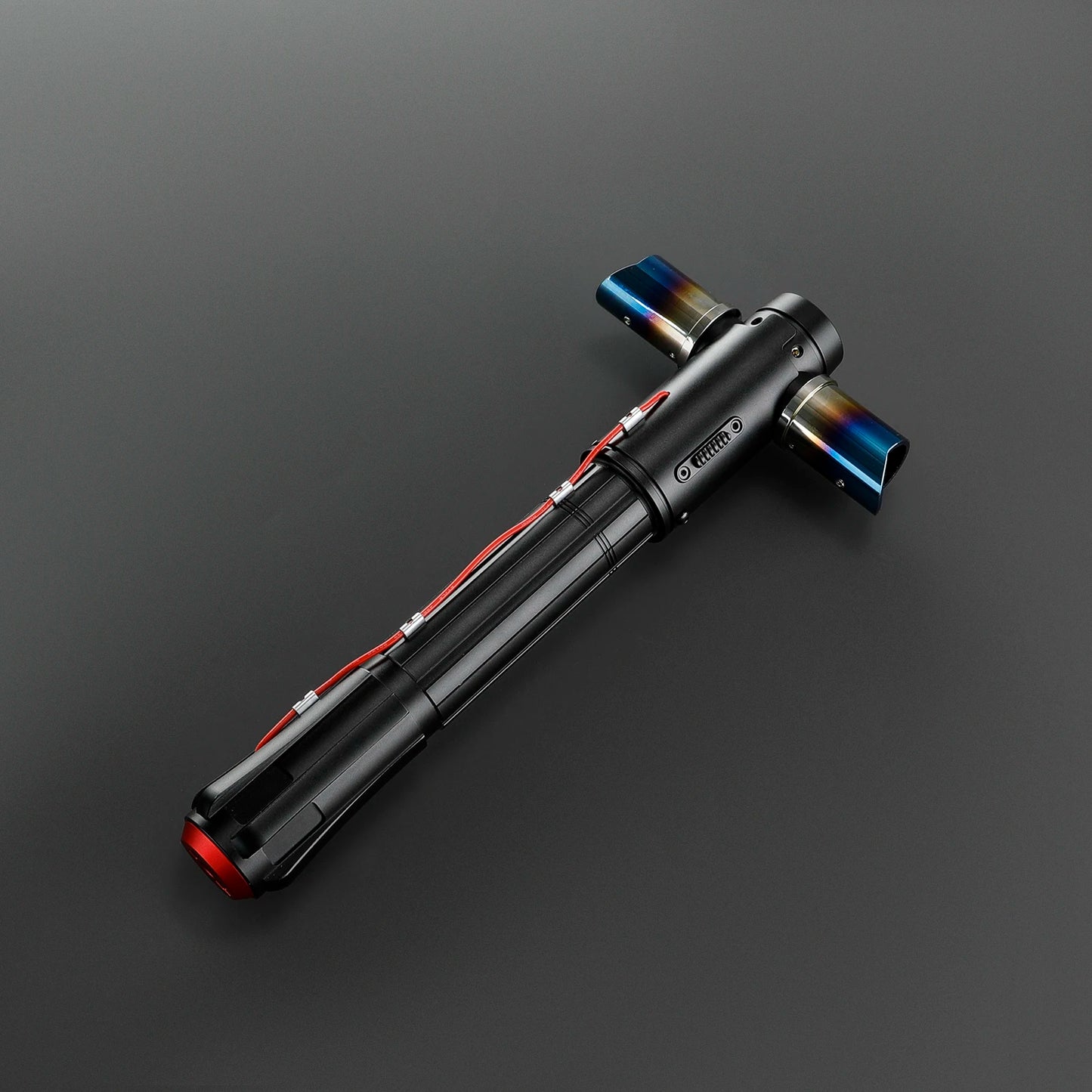 DamienSaber Kylo Ren Lightsaber Metal Hilt Force Heavy Dueling Saber Motion Control with 34 Sound Fonts Sensitive Smooth Swing