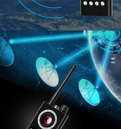 Professional Anti Spy Camera Detector K68 Bug Scanner Security Protection RF Signal Cam Hidden Gadgets Car GPS Tracker Finder