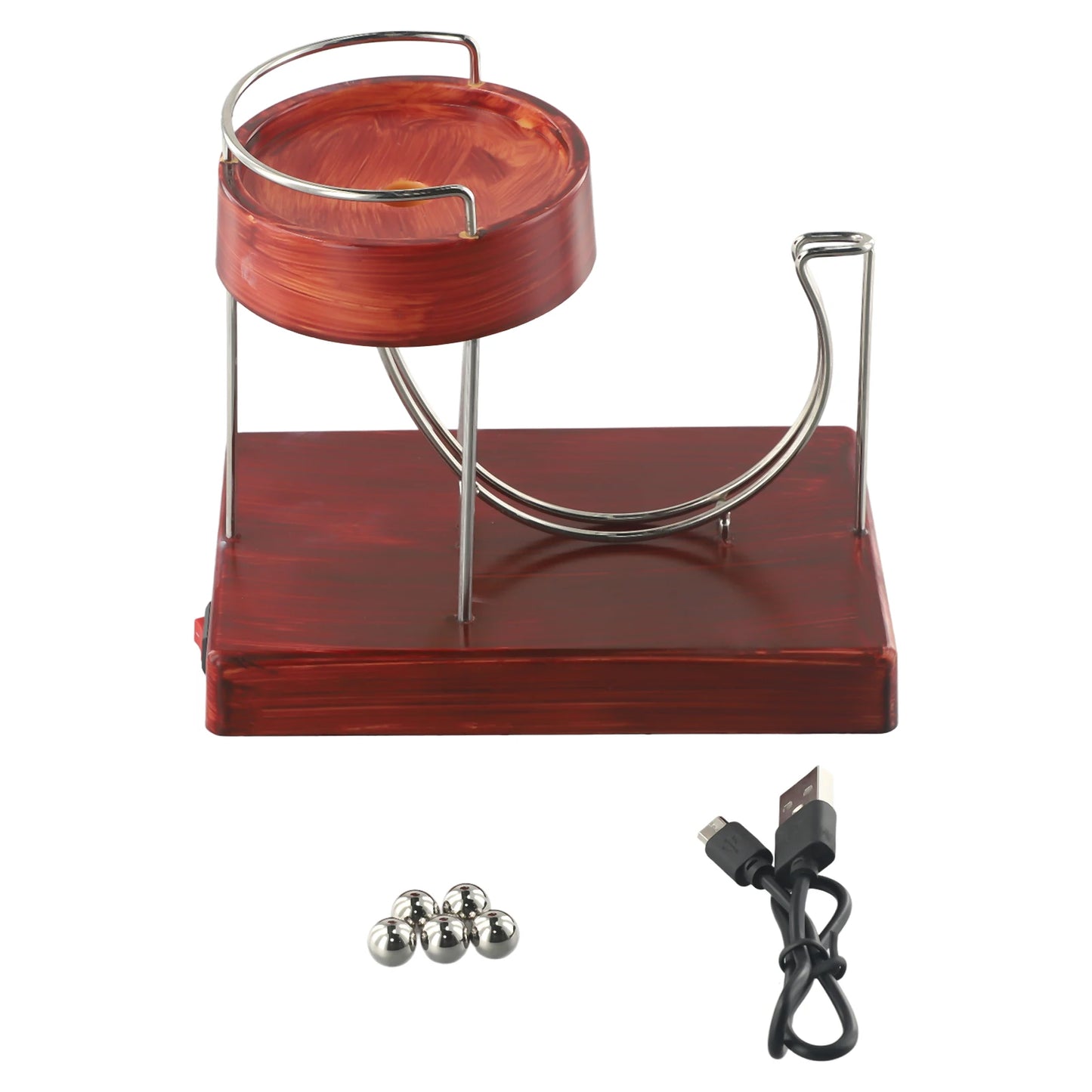 Art Perpetual Motion Machine Plastic Art Motion Inertial Automatic Creative Infinite Jumping Table Toy Home Table Decoration