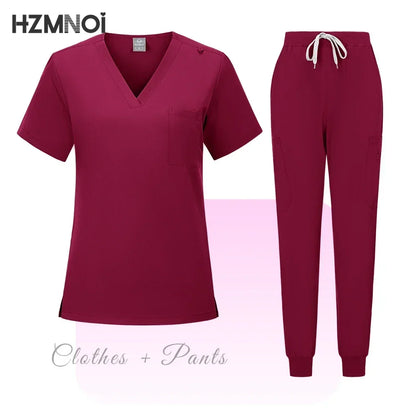 Nurse's Dress Separate Set Women's Oral Dental Surgery Cosmetic Plastic Surgery Hospital Doctor's Uniform Nurse Uniform