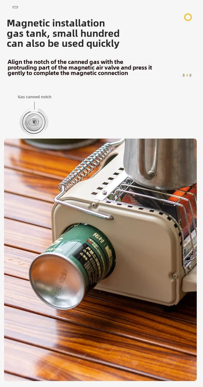 Outdoor Mini Heating Stove Camping Gas Stove Fishing Camping Heater Outdoor Portable Car 2024 Winter Camping Outdoor Supplies