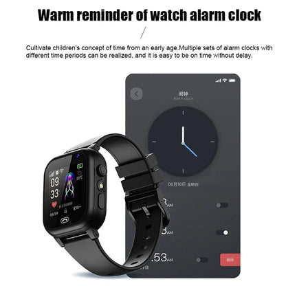 Lenovo New Kids 4G 5G Smart Watch SOS GPS Location Sim Card Call Child SmartWatch Camera Waterproof Watch For Boys Girls Gifts