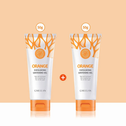 Orange Exfoliating Gel Dead Spot Remover Brighten Peeling 50g Gentle Repair Scrub Whiten Hydrating Moisturizer Korean Skin Care
