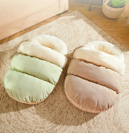 Winter Warm Pet Cat Bed Soft Plush Cat Cave Bed Enclosed Kitten House Pet Sleeping Bed for Cats Small Dogs Pet Supplies