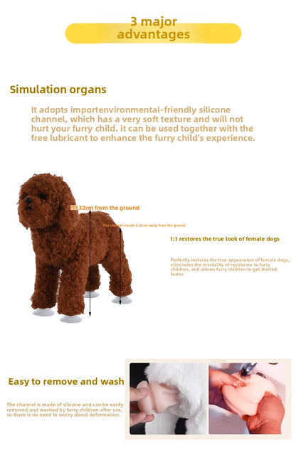 Dogs Toy Estrus Fire Relief Dogs Boredom Resistant Bite Straddle Fun Male Dog Mating Fidget Toys Pet Products Supplies