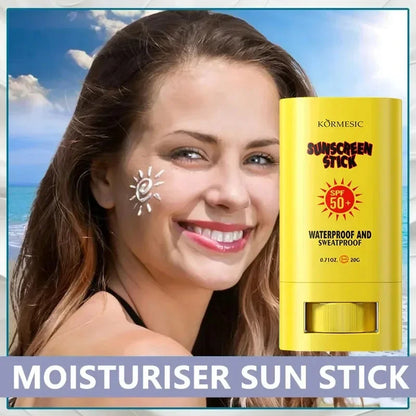 Sunscreen Cream Stick SPF 50+ UV Protective Anti Oxidant Sun Block Isolation Cream Lightweight Korea for All Skin Type Cosmetics