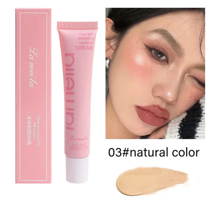 Waterproof BB Cream Foundation Concealer Lasting Brightening Skin Moisturizing Oil Control Cover Dark Circles Face Primer Makeup