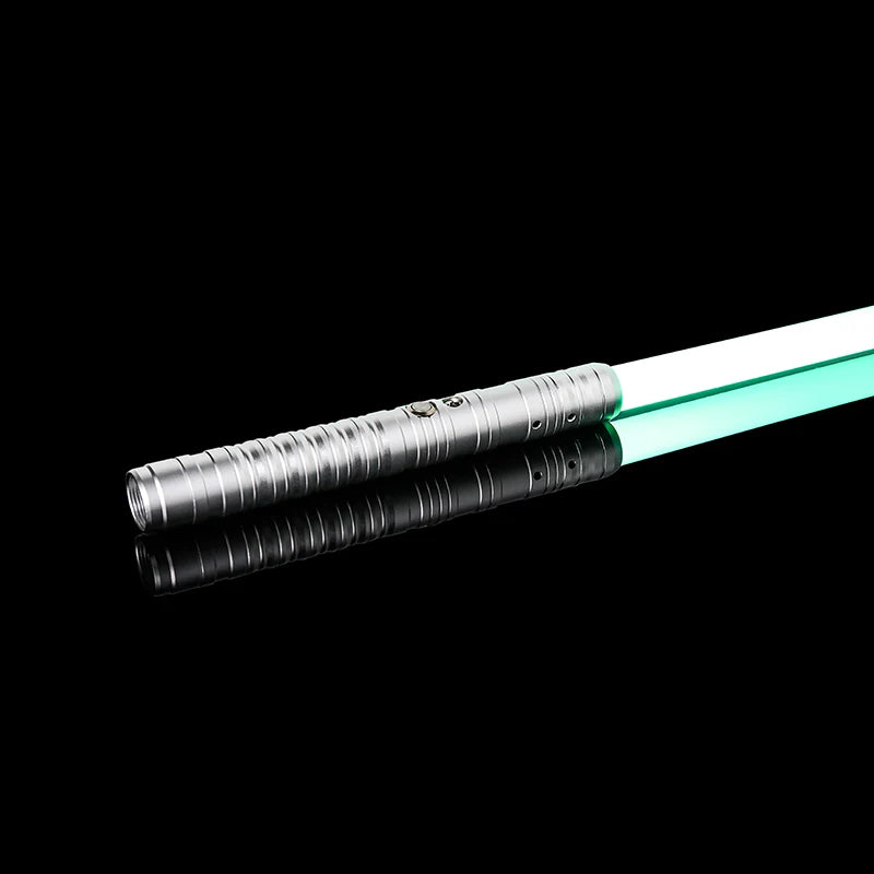 RGB Metal Lightsaber Dueling Smooth Swing Laser Sword Sabre De Luz 16 Color Changing 16 Sounds FOC Rave Flashing Toy