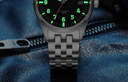 ADDIESDIVE Watches For Men Luxury Business Leisure Automatic Mechanical Men's Watch Fluorescent Waterproof NH35A 316L Stainless