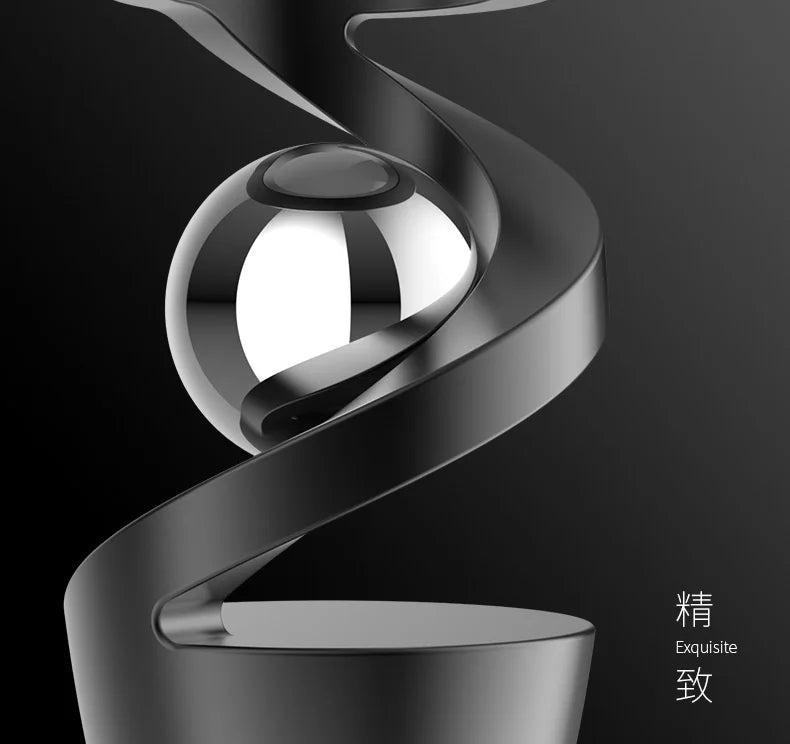 Adult Desktop Stress Relief Toy Aluminum Alloy Decompression Hypnosis Rotary Gyro Fingertip Kinetic levitating Spinner Gift