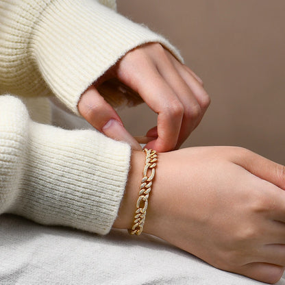 ATTAGEMS 2025New Full Moissanite Cuba Chain for ManWomen 925 Sterling Silver 18kGold Plated Classic Tennis Bracelet Fine Jewelry