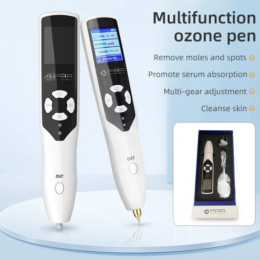 Portable 2 In 1 Plasma Ozone For Acne Beauty Plasma Laser Pen For Eye Lift Wrinkle Removal spot Removal Pen mole Remover Pen
