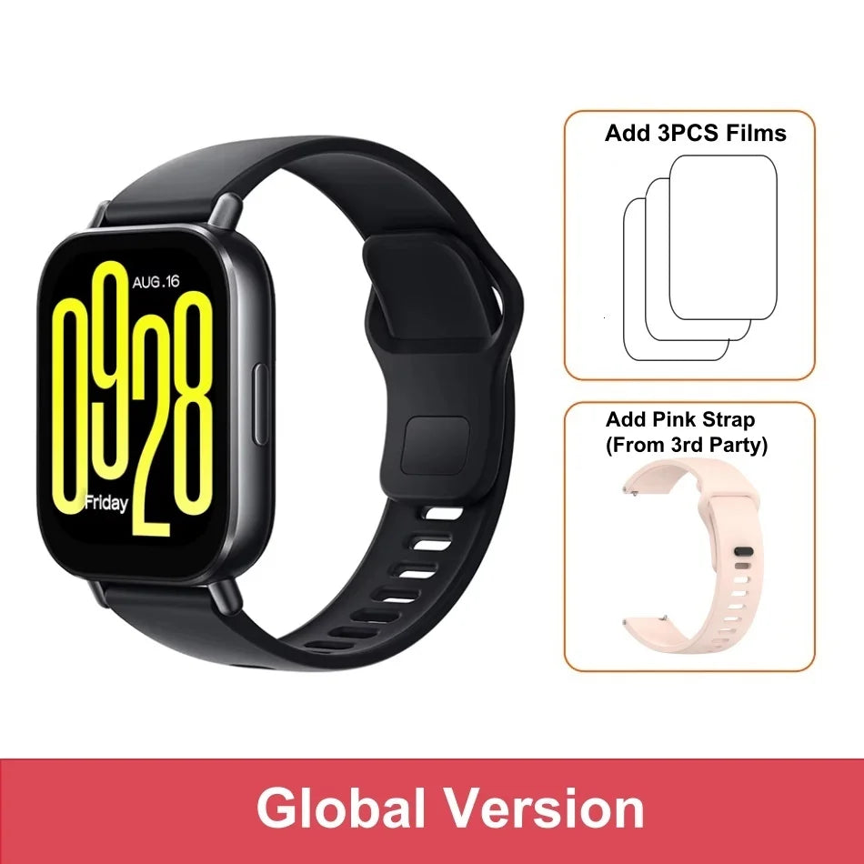 Xiaomi Redmi Watch 5 Active Global – 2" Display, Bluetooth Call, 140+ Sports, 5ATM