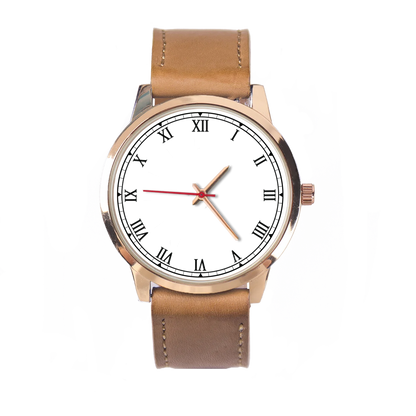 2025 Men's Watch Personalized Customizable Roman Font Quartz Wrist Campus Punk Cool Style Gift Festival Souvenir