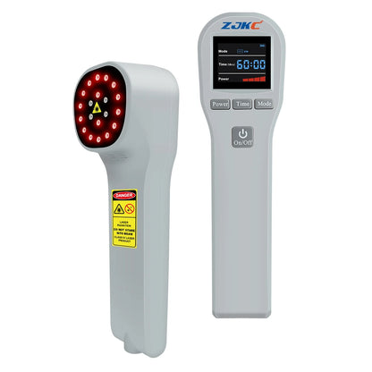 ZJKC Professional Pain Relief Physiotherapy Cold Laser Therapy Device for Pet Dog Cat Wound Injuries 650nm 808nm Home Handheld