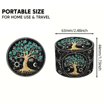 4 Layers Premium Zinc Alloy Herb Grinders for Smoking, Multifunctional Crusher,Grass Grinders,Tobacco Smoking Gadgets