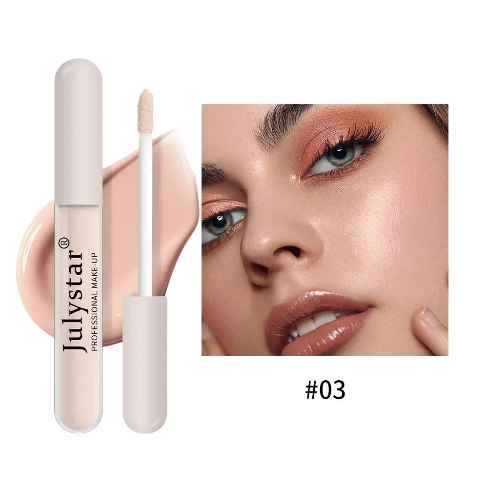 High Covering Face Concealer Cream Contour Foundation Full Cover Dark Circles Acne Waterproof Lasting Brightening Face Cosmetic