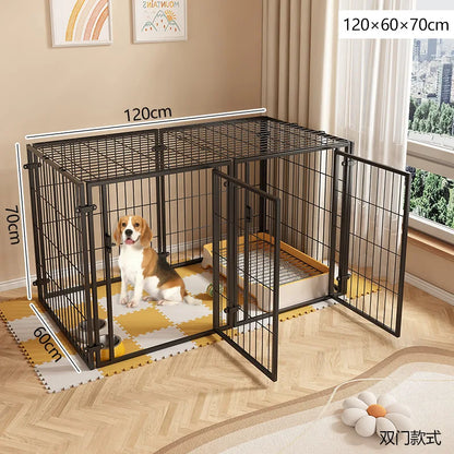 Pet Fence,Dog Cat,Indoor Small Dog,Prison Break Prevention,Dog Nest,Dogs Cage,Home Use,Extra Large,Thickened, Reinforced Cage