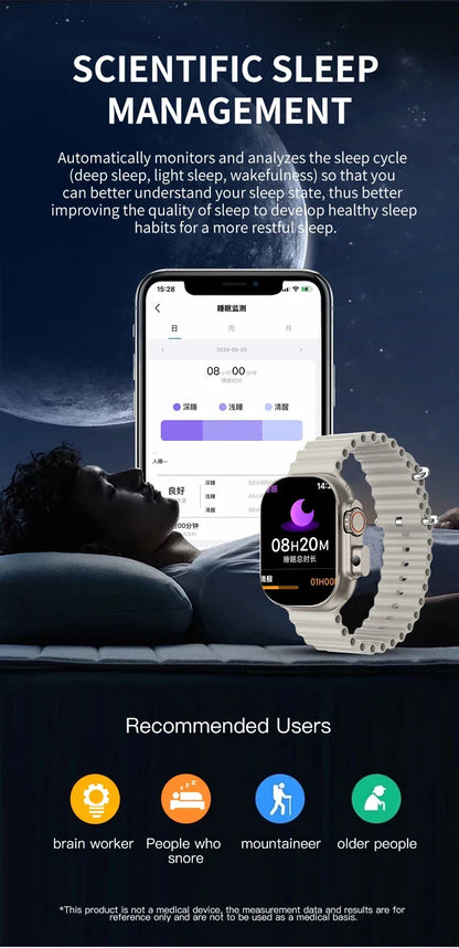 BW9 Pro Smartwatch - Independent SIM card calling, dual-core CPU, 2D graphics enhancement and an ultra-long 400mAh battery life