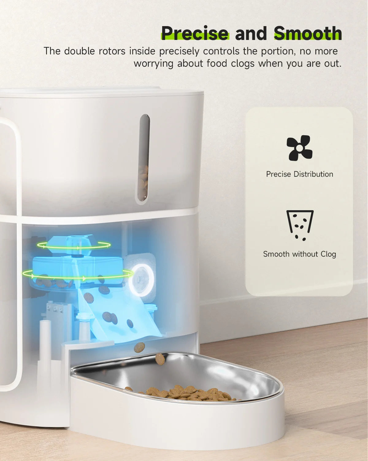 APETDOLA 4L Automatic Cat Food Dispenser Dry Food Timed Feeders Smart Pet Feeder For Cats Dog Accessories