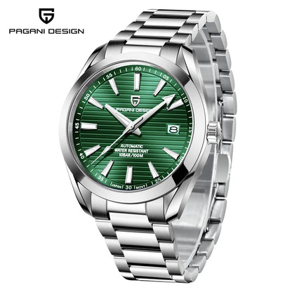PAGANI DESIGN 40MM A150 Men's Watches Luxury Automatic Watch For Men Mechanical WristWatch Stainless Steel Sapphire Glass