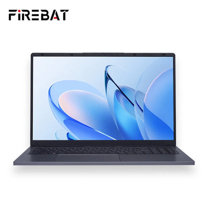 Firebat AT15 Laptop - Intel N150 N100 15.6" 16GB RAM SSD Lightweight Business Computer Notebook