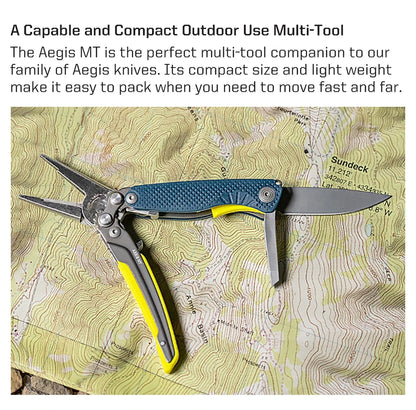 SOG 5 In 1 Mini Compact Multitool Pliers Lightweight EDC Pocket Knife Hunting Fishing Camping Supplies Micro Tools equipment