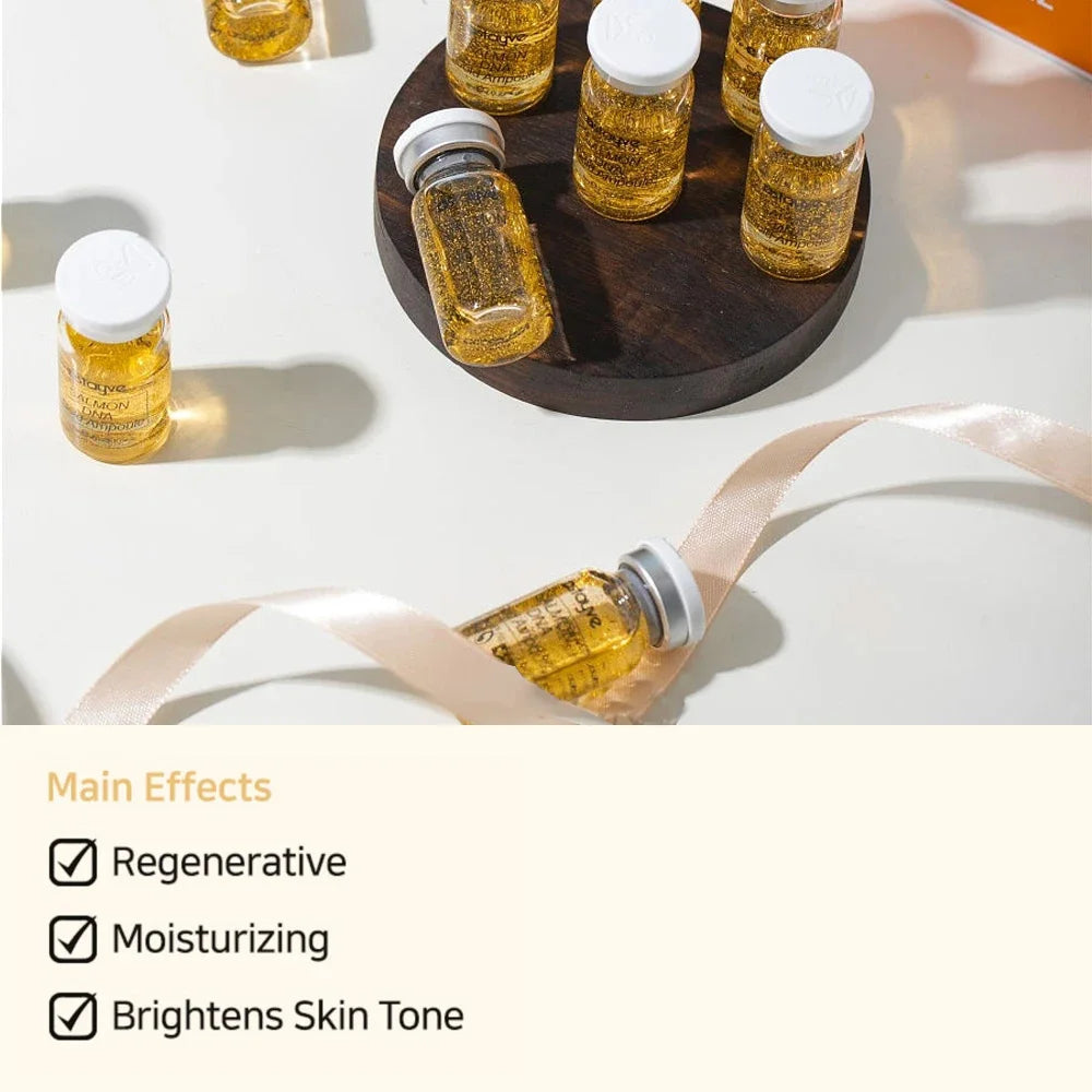Stayve Salmon DNA Golden Ampoule Serum – Moisturising, Lifting & Firming Facial Care