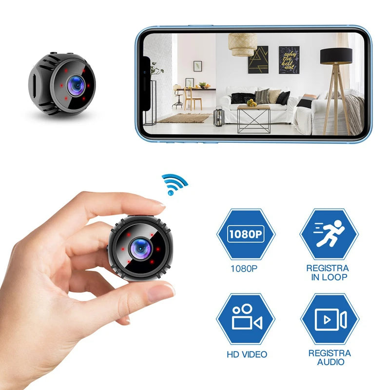 Xiaomi A18 Mini Camera Wireless Wifi Remote HD Camera Security Indoor Intelligent Monitor Infrared Night Vision Smart Camera New