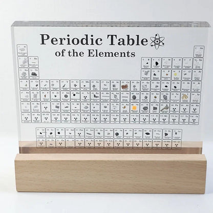 Elements Period Table Embedded Samples Graduation Gifts Exhibition Acrylic Desktop Ornaments Small Decorative Pieces
