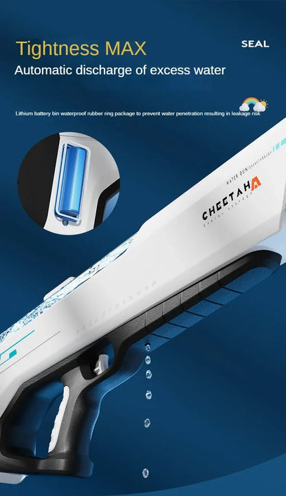 Automatically Water High Pressure Electric Water Gun Toys for Kids Summer Outdoor Pool Fight Games Children Water Toys Gift