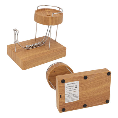 Kinetic Art Perpetual Motion Machine Desk Toy Educational Touch Switch Low Noise Stress Relief Desk Toy