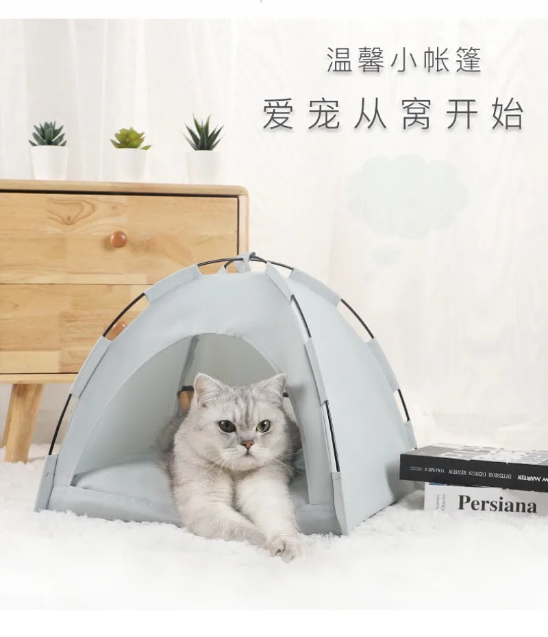 Winter Cat Sleep House Supplies Products Accessories Warm Cushions Furniture Sofa Beds
