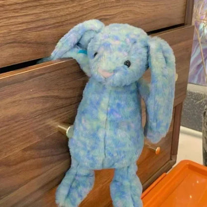 New 30cm Monet Bunny Plush Doll 25th Anniversary New Shy Blue Oil Painting Rabbit Home Decoration Cat And Dog Toy Pet Gift