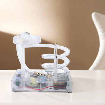 Art Perpetual Motion Machine Ornament Relieve Stress Rolling Ball Perpetual Motion Machine Decoration for Playing