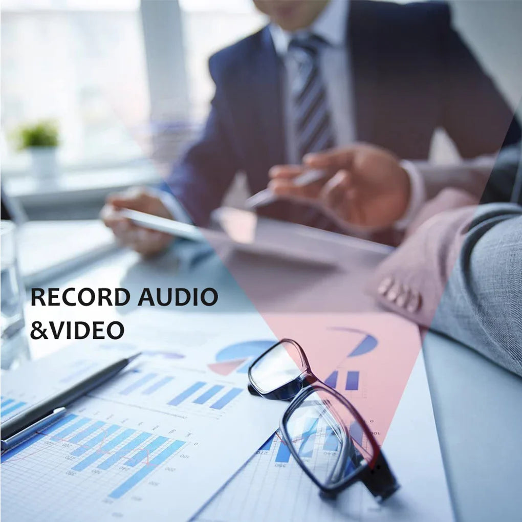 1080P HD Mini Camera Glasses DVR Glasses Camera Sports Video Glasses Outdoor Recorder Glasses Camera Conference Process