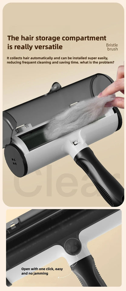 Pet Hair Remover Roller,Reusable Animal Wool Collector for Dogs and Cats,Easy to Clean Pet Hair from Carpet,Furniture,and Sofa