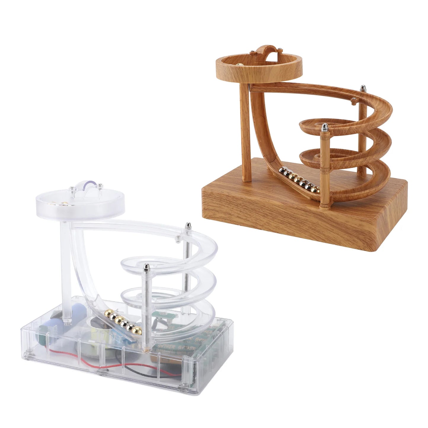 Art Perpetual Motion Machine Ornament Relieve Stress Rolling Ball Perpetual Motion Machine Decoration for Playing