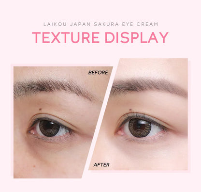 LAIKOU Sakura Eye Cream Anti Dark Circles Remove eye Bags Moisturizing Anti-aging Beauty Health Eyes Skin Care Cosmetics