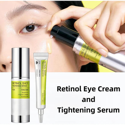 Korean Retinol Shot Eye Tightening Moisturizing Booster Cream,Facial Moisturizing Serum,,Reduce Wrinkles & Fine Lines,Anti-Aging